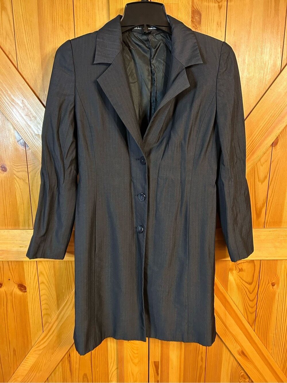 Linda Allard ELLEN TRACY Wool Blend Blazer/Coat Size Petite 4 (4728)